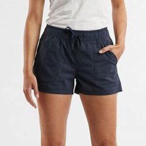 Title Nine Scout Ripstop Shorts 3" Inseam Medium Indigo